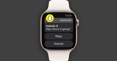 سناب شات تطلق تطبيق Apple Watch عالميا.. اعرف التفاصيل