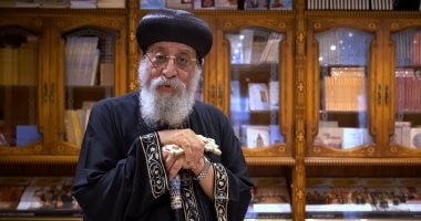 البابا تواضروس يلقى العظة الأسبوعية من مركز لوجوس بوادى النطرون