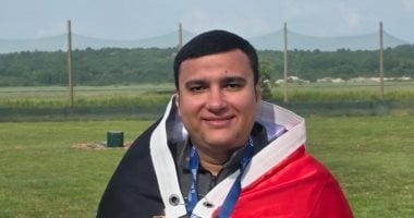 أحمد شبراوي يتوَّج بذهبية بطولة فرنسا المفتوحة للأطباق المروحية