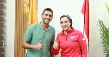 آية مدني وأحمد الجندي يمثلان مصر فى المنتدى الدولى الـ12 للرياضيين بسويسرا