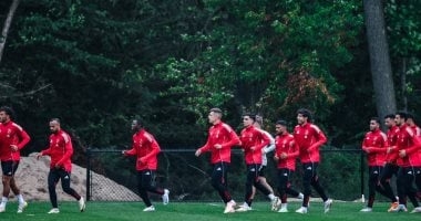 شاهد المران الأول للأهلى فى نيوجيرسى استعدادا لمواجهة بالميراس
