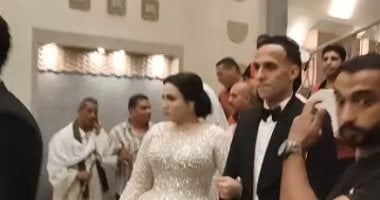 ناصر منسى يحتفل بزفافه فى الشرقية بحضور الأهل والأصدقاء.. فيديو وصور