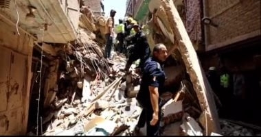 تشكيل لجنة هندسية لمعاينة العقارات المحيطة بالعقارين المنهارين في حدائق القبة