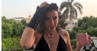 سارة عبد الرحمن عن رسومات جسدها: استخدمت الحنة لمصريتها وأصالتها