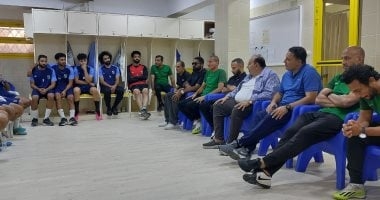 المقاولون يبدأ فترة الإعداد وجلسة تحفيزية من المشرف على الكرة