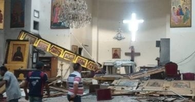 دماء وأشلاء .. عشرات الضحايا والمصابين في تفجير كنيسة بدمشق .. فيديو