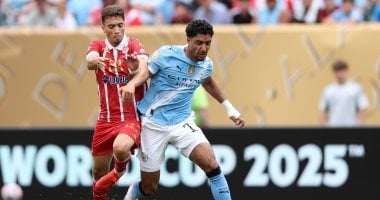 عمر مرموش يبحث عن أول أهدافه الخارجية مع مانشستر سيتي ضد يوفنتوس