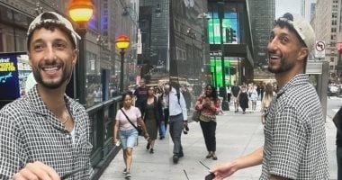 وسام أبو علي ينشر صورا من جولته فى أمريكا بعد مشاركة الأهلي بمونديال الأندية