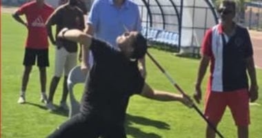 كواليس معسكر منتخب ألعاب القوى لرمي الرمح بسموحة