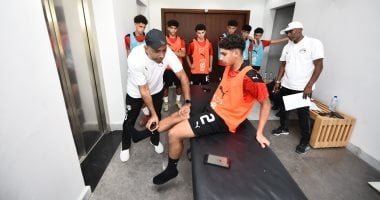 قياسات بدنية لمنتخب الناشئين قبل انطلاق المعسكر استعدادا لكأس العالم..صور