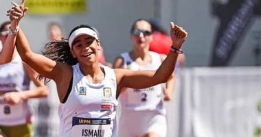 فريدة خليل تتوج بذهبية العالم للخماسي الحديث للناشئين وملك إسماعيل تحرز البرونزية