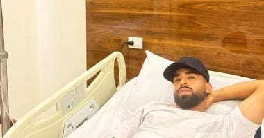 شاهد أحدث ظهور لمروان عطية قبل مغادرة المستشفى بعد جراحة الفتاق