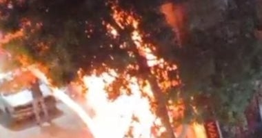 السيطرة على حريق داخل محل فى الهرم دون إصابات