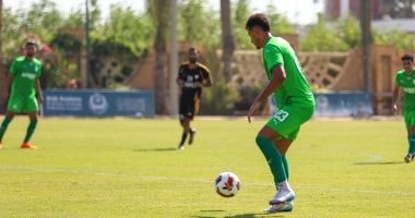 شاهد أول ظهور لعمر الساعي بقميص المصري في ودية كابسي