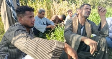 غرق 3 شقيقات فى البدارى بأسيوط وقوات الحماية المدنية تواصل البحث عنهن.. صور