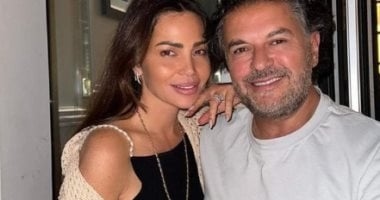 زوجة راغب علامة تحسم الجدل بشأن شائعة انفصالهما بصورة وتعليق.. ماذا قالت؟