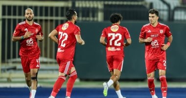 نهاية الشوط الأول.. الأهلى يتقدم على بتروجت 2 - 1 وديا بهدفي مرعي وشريف