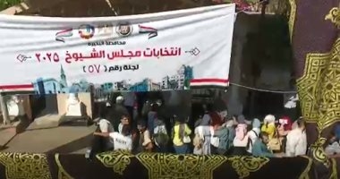 إقبال على انتخابات مجلس الشيوخ فى لجان محافظة البحيرة.. فيديو