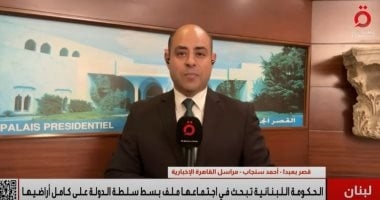 مراسل القاهرة الإخبارية: ملف سلاح حزب الله يتصدر جدول أعمال الحكومة اللبنانية