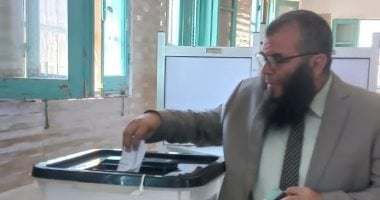رئيس حزب النور يدلى بصوته فى انتخابات مجلس الشيوخ 2025