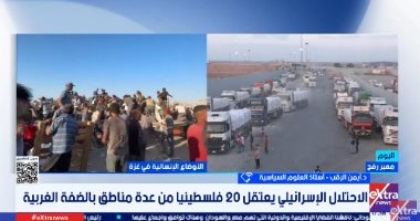 أستاذ علوم سياسية: إسرائيل مستمرة فى ممارسة "البلطجة" بغزة والضفة