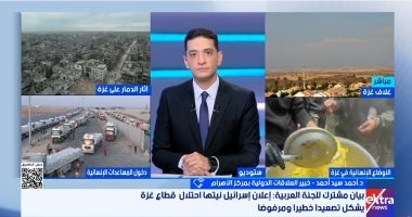 خبير علاقات دولية: خطة الاحتلال للسيطرة على غزة تهدف لتصفية القضية الفلسطينية
