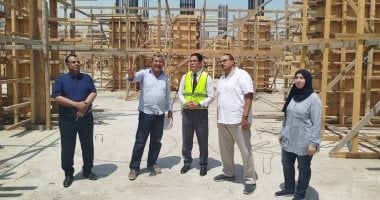رئيس جامعة بنها يتفقد المنشآت الجديدة بكفر سعد