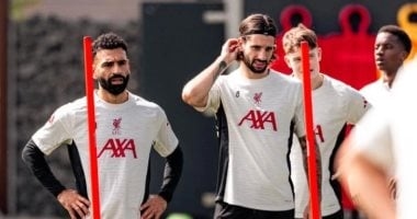 محمد صلاح.. تركيز وإصرار وتفاؤل فى ليفربول قبل ضربة بداية البريميرليج.. صور