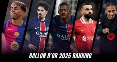 ترتيب الكرة الذهبية بعد السوبر الأوروبي.. محمد صلاح يطارد ثنائي باريس