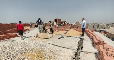 ضربة لحيتان المقاولين.. إزالة 6 أبراج مخالفة فى منطقة اللبينى بالهرم.. صور