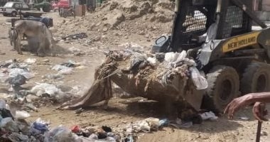 رفع 30 طنا من القمامة والمخلفات الصلبة بحى غرب سوهاج