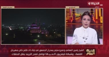 لبنى عسل: المهرجانات تعكس القوة الشاملة.. والليلة هشام عباس يتألق من القلعة