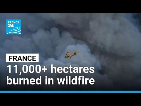 Wildfire in southern France kills 1 and injures several