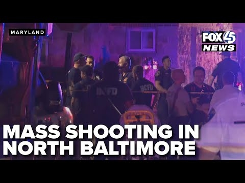 6 wounded in Baltimore shooting
