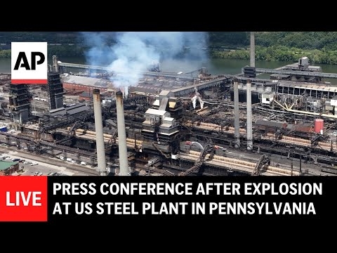 Explosion at US Steel plant in Pennsylvania leaves 2 dead and 10 injured