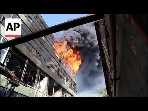 Russian drone and cruise missile attacks kill at least 2 in Ukraine