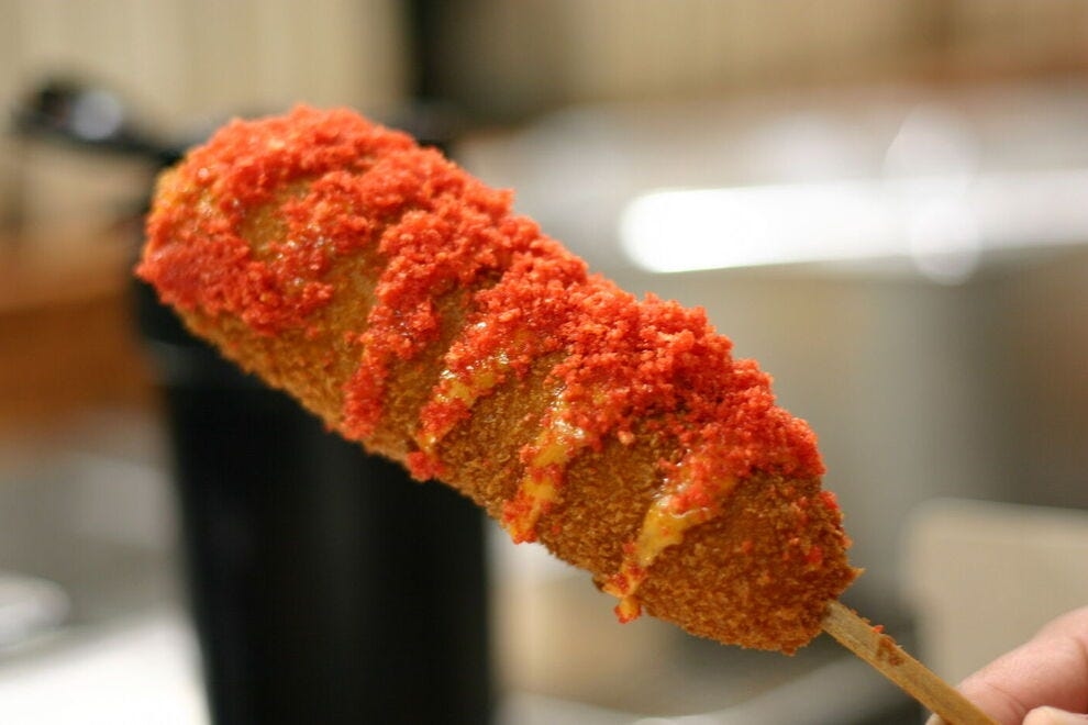 The rise of Korean corn dogs (and a recipe)