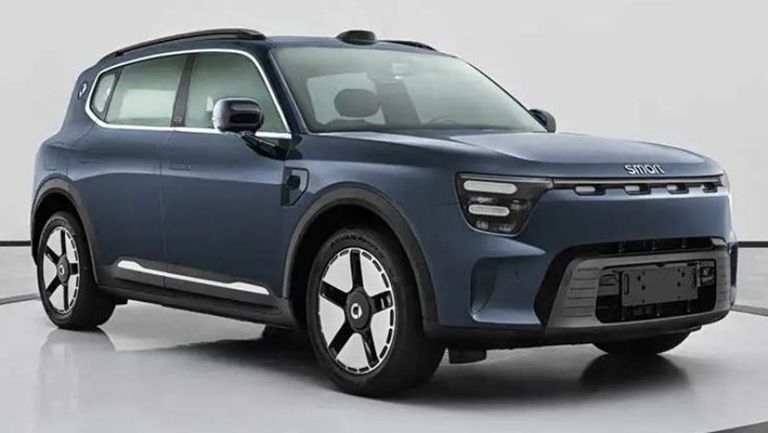 الكشف عن الصور الرسمية لسيارة Smart #5 EHD الهجينة PHEV في الصين