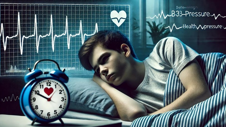 قلة النوم ترفع خطر ارتفاع ضغط الدم لدى المراهقين