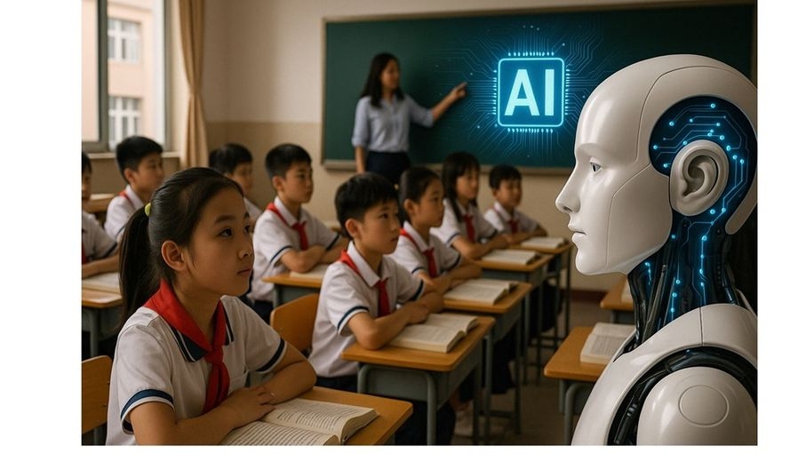 الصين تُدخل الذكاء الاصطناعي إلى المناهج الدراسية لإصلاح التعليم بحلول 2035