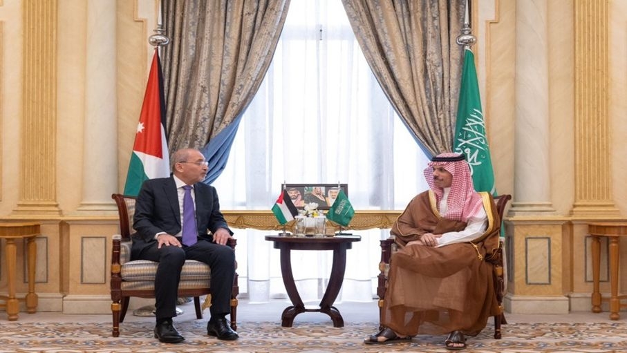 الأردن والسعودية يبحثان تطورات الأوضاع في غزة