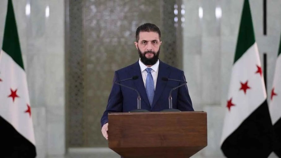 الشرع يوجه كلمة إلى الشعب السوري