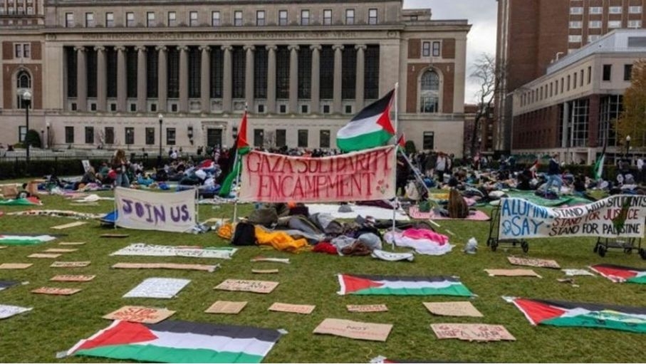 جامعة نيويورك تحجب شهادة تخرج طالب أدان فظائع غزة (فيديو)