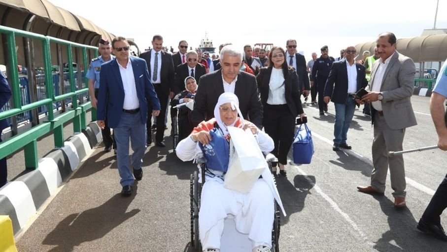 وصول الدفعة الأولى من الحجاج المصريين إلى ميناء العقبة
