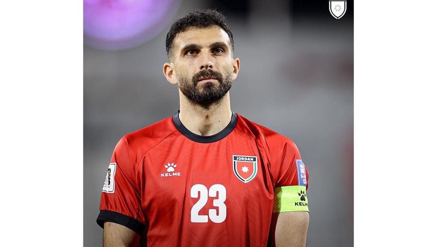 إصابة كابتن "النشامى" حداد بقطع في وتر العرقوب