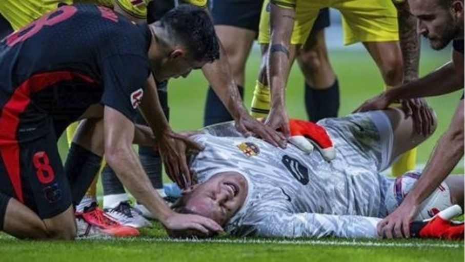 كم يبلغ التعويض المالي الذي قد يحصل عليه برشلونة بسبب إصابة تير شتيغن؟