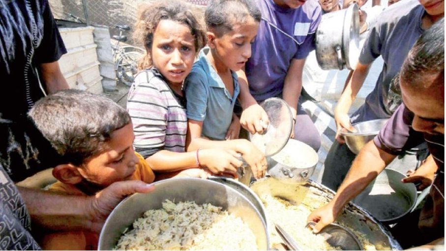 ألعاب الجوع في غزة