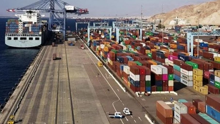 %33 ارتفاع البضائع الواردة لميناء العقبة