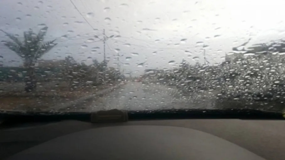 أمطار الصيف تزور معان