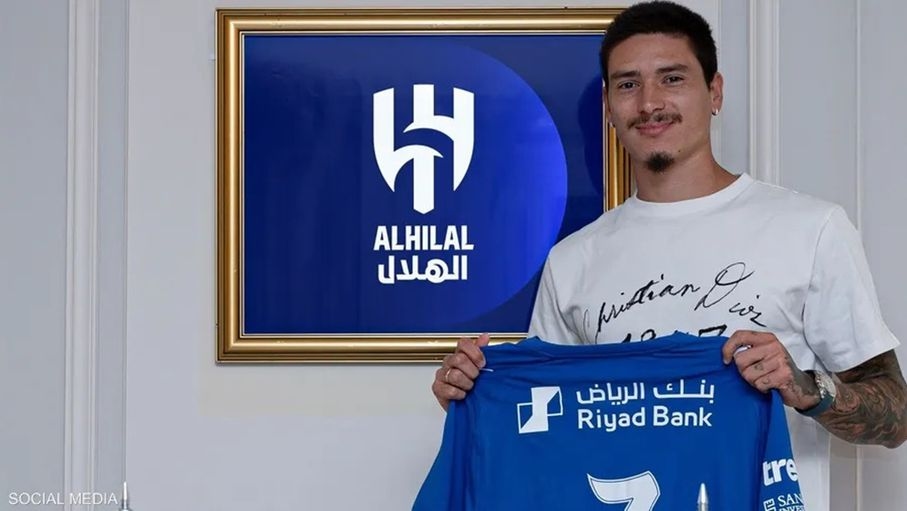 الهلال السعودي يضم مهاجم ليفربول داروين نونيز